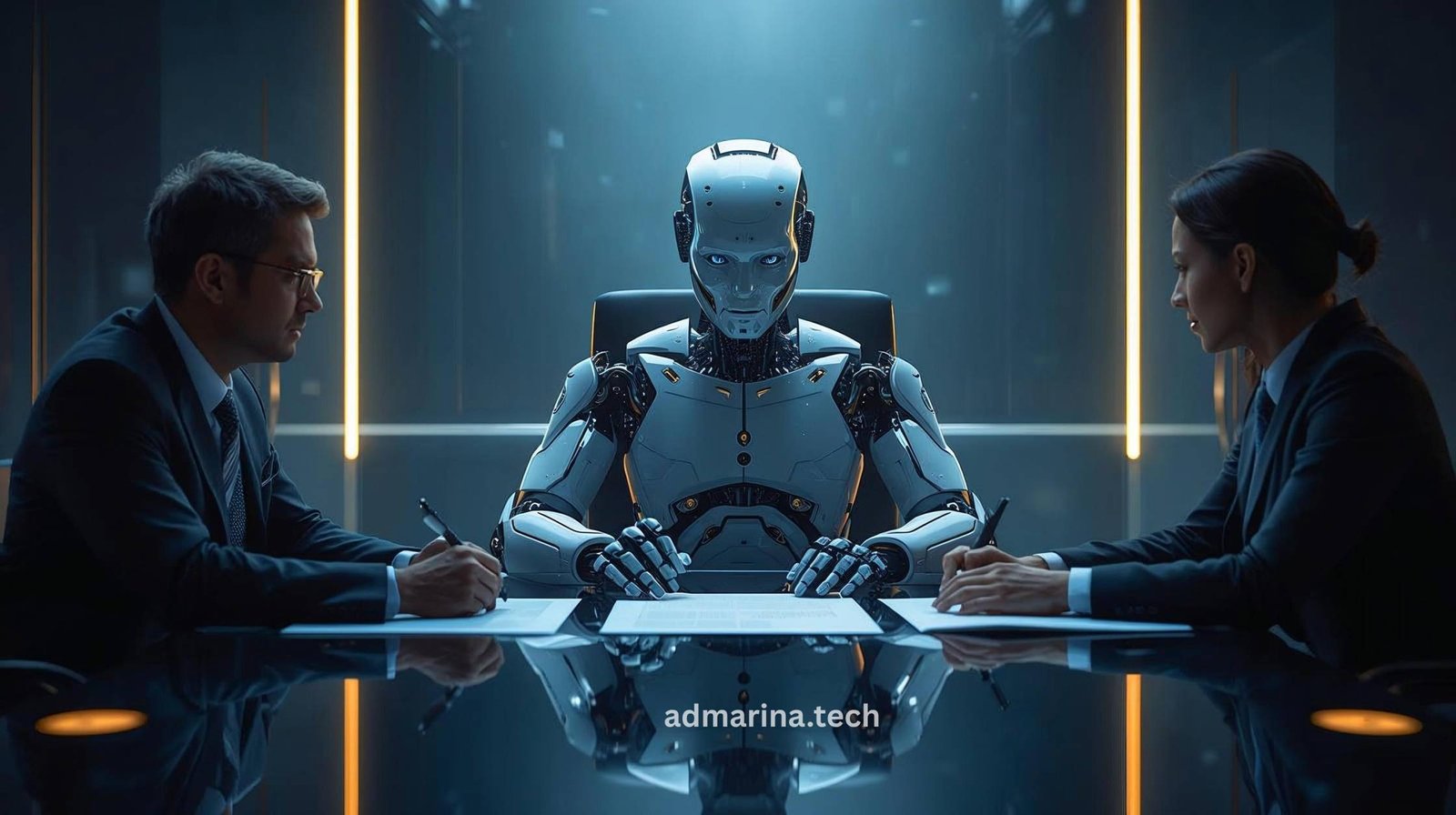 AI as a third party in contracts illustration